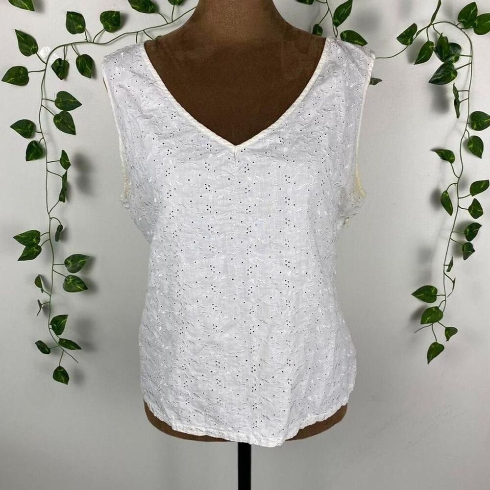 Eddie-bauer Women's White Blouse